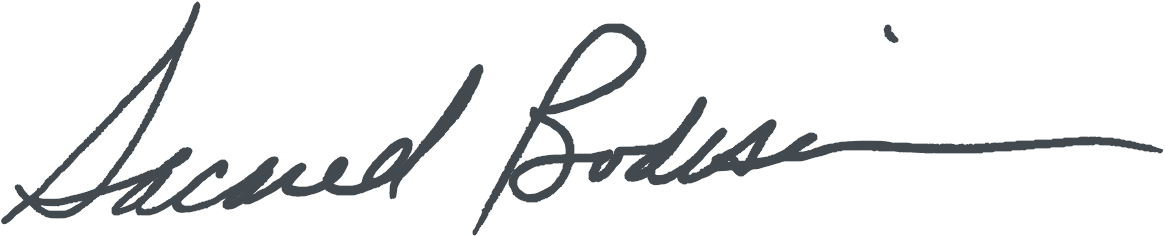 Bodison signature