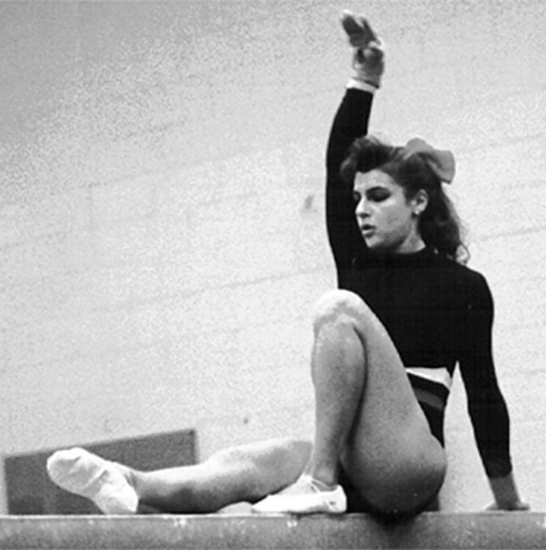 Gymnast Bonnie Bernstein