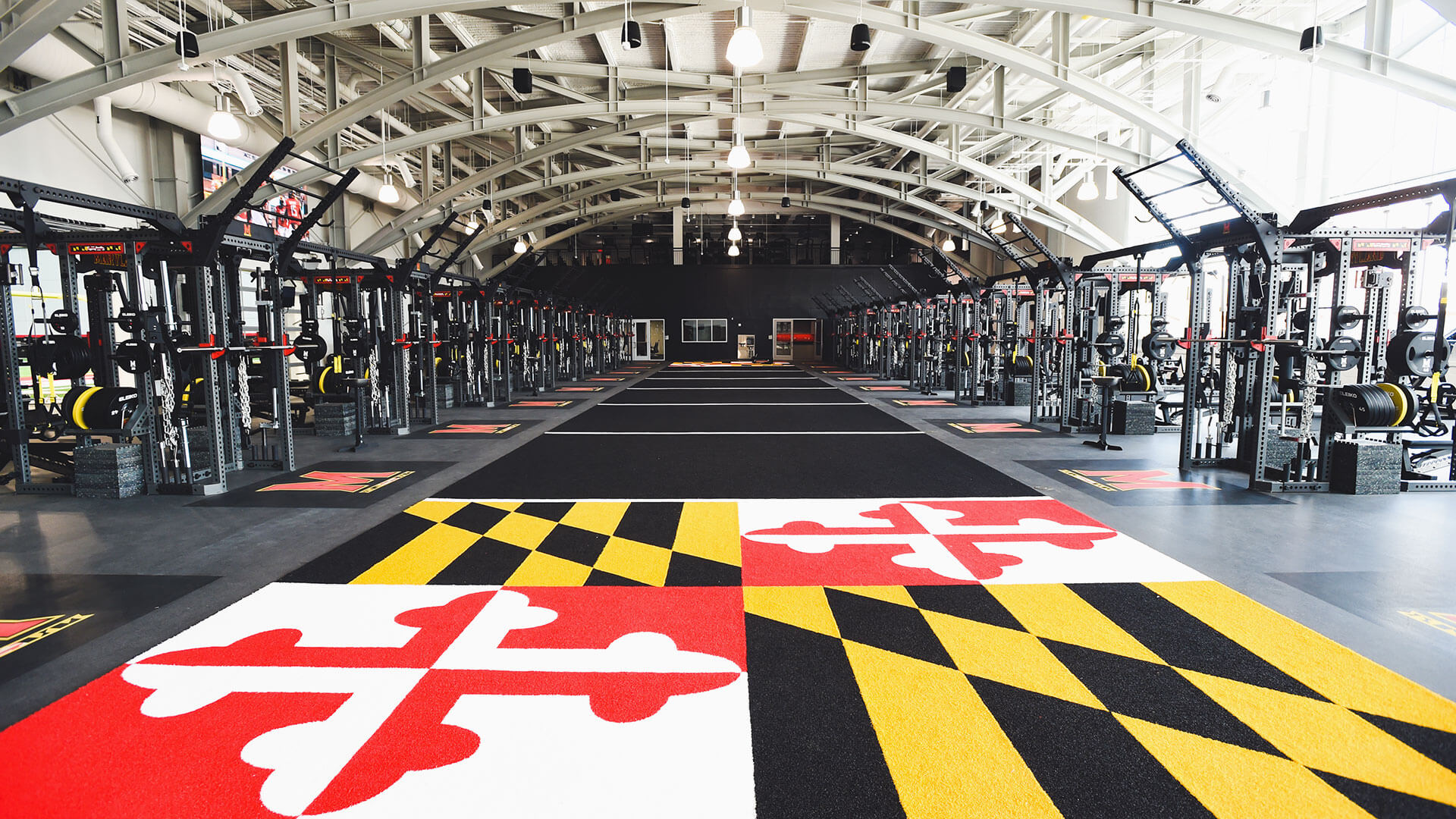 Jones-Hill House strength and conditioning room