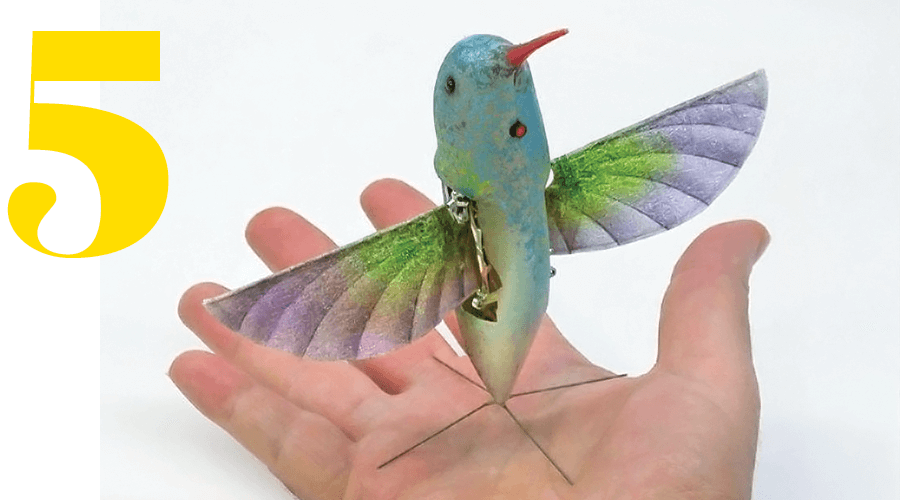 hummingbird-like aircraft