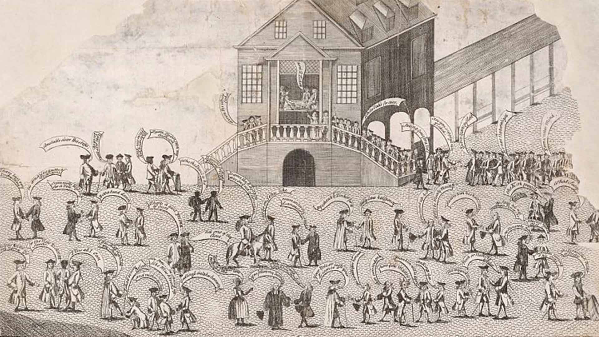 1764 election illustration