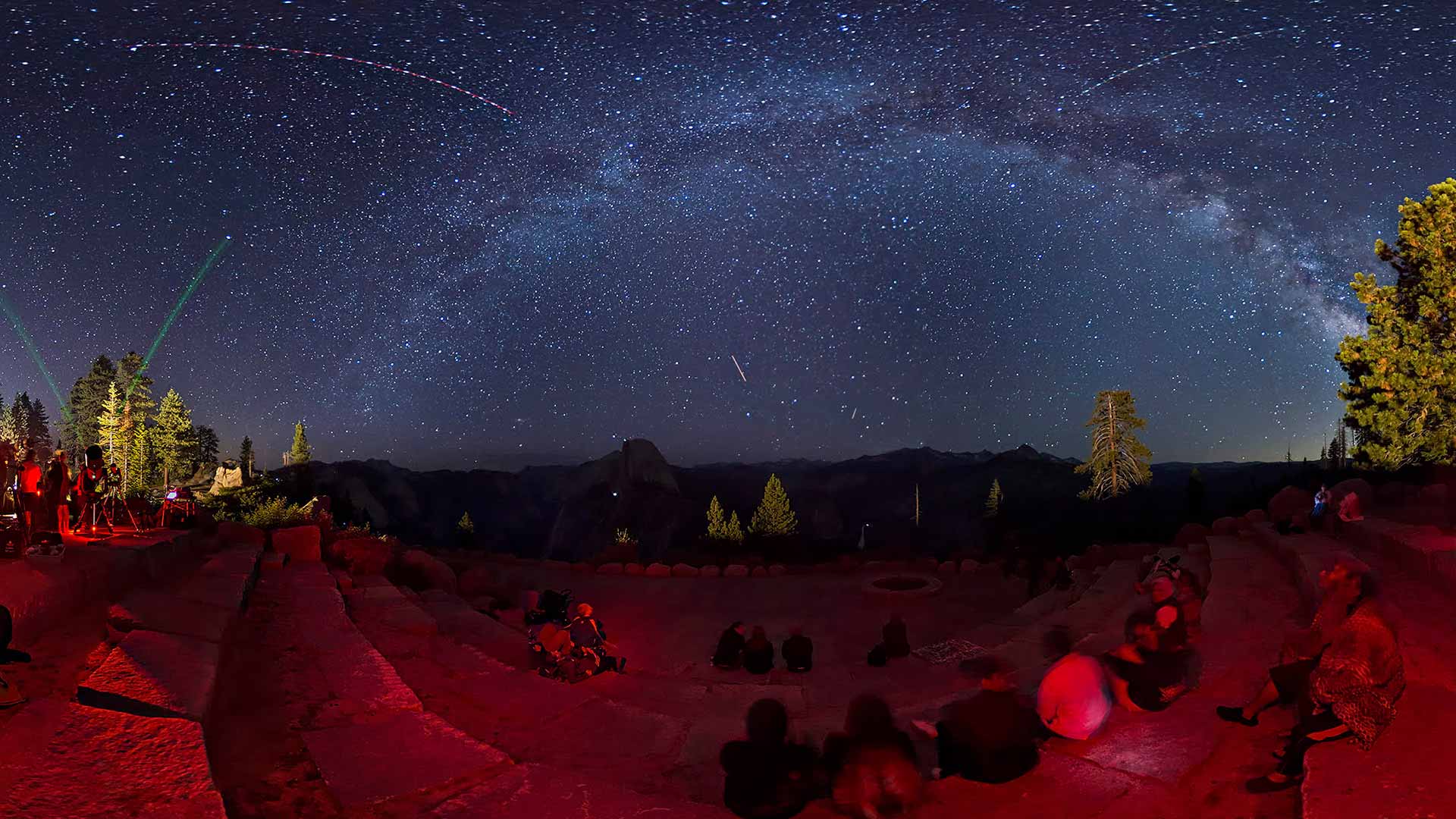 Starry view of Yosemite
